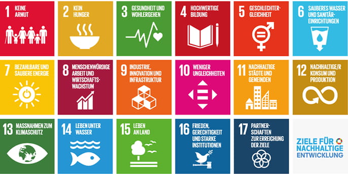 Infographik: Das sind die 17 Nachhaltigkeitsziele der Vereinten Nationen