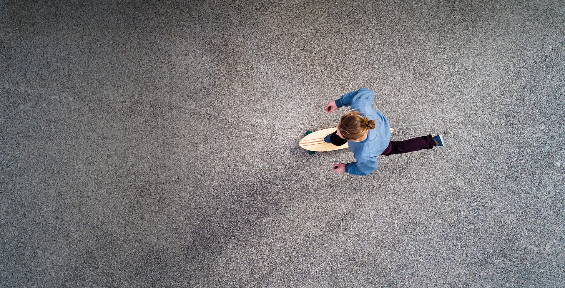 Person auf dem Skateboard - Allianz Global Investors