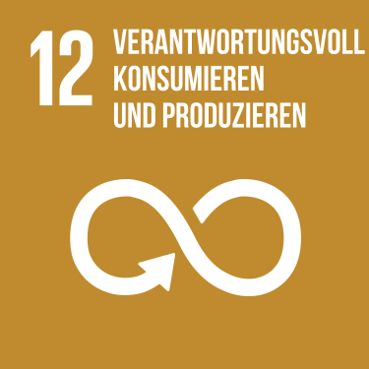 12 VERANTWORTUNGSVOLL KONSUMIEREN UND PRODUZIEREN